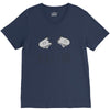 skateboard V-Neck Tee