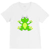 frog cute V-Neck Tee