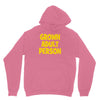 grown adult person Unisex Hoodie