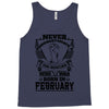 Never Underestimate Dog Rescuer Who Was Born February Tank Top