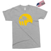 beach silhouette birds sand sunset Exclusive T-shirt