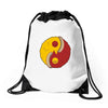 pizza of mind Drawstring Bags