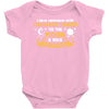 I Love Someone with Childhood Cancer to The Moon and Back to Infinity Baby Bodysuit