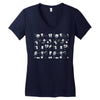 pop culture clash Women's V-Neck T-Shirt