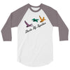 ducks fly together 3/4 Sleeve Shirt