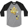 playing with monsters 3/4 Sleeve Shirt