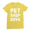 pet shop boy new Ladies Fitted T-Shirt