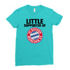 little supporter bayern munich Ladies Fitted T-Shirt