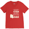 veteran dad 2 V-Neck Tee