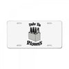 take no pilsners License Plate