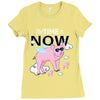 the time is now Ladies Fitted T-Shirt