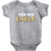 yes we catan Baby Bodysuit