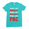be like the greats Ladies Fitted T-Shirt
