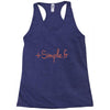 simpe fr Racerback Tank