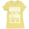 bars to the stars Ladies Fitted T-Shirt