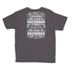 Real Kings Are Born On December 27 Youth Tee