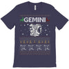 santa gemini christmas ugly t shirts T-Shirt