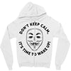 anonymous Zipper Hoodie