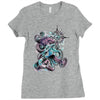 summer cthulhu Ladies Fitted T-Shirt