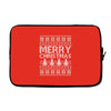 ugly merry christmas Laptop sleeve