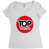music Women's Triblend Scoop T-shirt