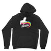totally straight funny rainbow unicorn gay pride novelty fashion Unisex Hoodie