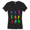 Fortnite Dance Women's V-Neck T-Shirt