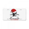 skull christmas License Plate