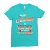 Merry Christmas To Brother Of Great Awesome Ladies Fitted T-Shirt