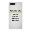 November Girl iPhone 7 Plus Case