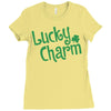 lucky charm Ladies Fitted T-Shirt