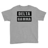 Delta Gamma Black Youth Tee