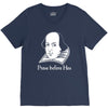 prose before hos  funny william shakespeare joke comedy rude V-Neck Tee