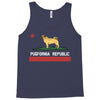 colifornia republic parody pugfornia republic Tank Top
