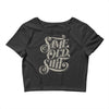 same old shirt Crop Top