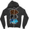 we brother bears Zipper Hoodie