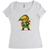 the legend of zelda Women's Triblend Scoop T-shirt