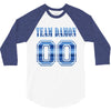 team damon salvatore 3/4 Sleeve Shirt