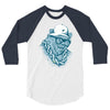 hip hop hibernation 3/4 Sleeve Shirt