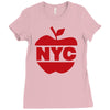 nyc big apple Ladies Fitted T-Shirt