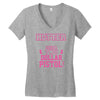 hotter than a 2 dollar pistol Women's V-Neck T-Shirt