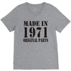 made in 1971 original parst V-Neck Tee