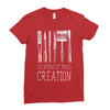 war paint Ladies Fitted T-Shirt
