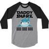 Daddy Shark Doo Doo Doo 3/4 Sleeve Shirt