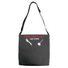 i sling crack and lay pipe Adjustable Strap Totes