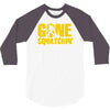 gone squatchin 3/4 Sleeve Shirt