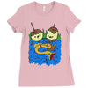 princess Ladies Fitted T-Shirt