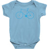 cycling bikes bike cycle riding retro sticker transfer tv funny iron o Baby Onesie