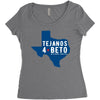 tejanos for beto Women's Triblend Scoop T-shirt