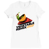 vegetable remix Ladies Fitted T-Shirt